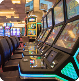 The equipment meets casino standards and
                                allows students to learn how to use real
                                cards, chips and roulettes. We ensure all
                                equipment is of high quality and in good
                                working order. 